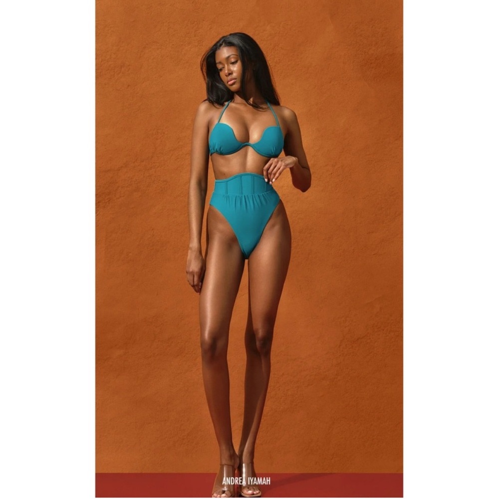 Andrea Iyamah Vibrant Blue Bikini Bottom (only) - Picture 5 of 6